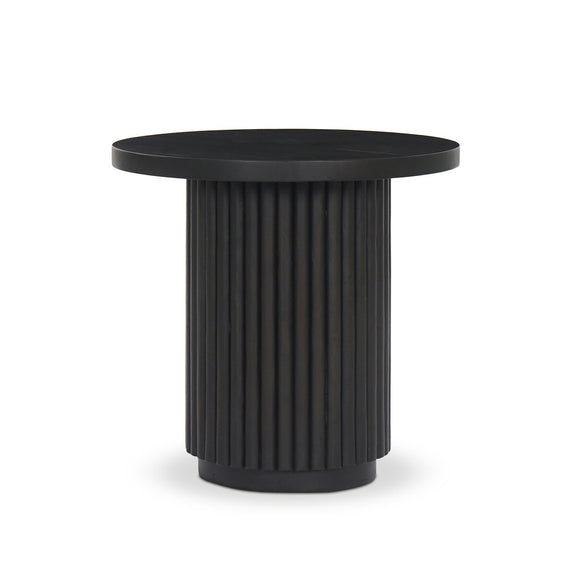Rutherford End Table - Dark Reclaimed