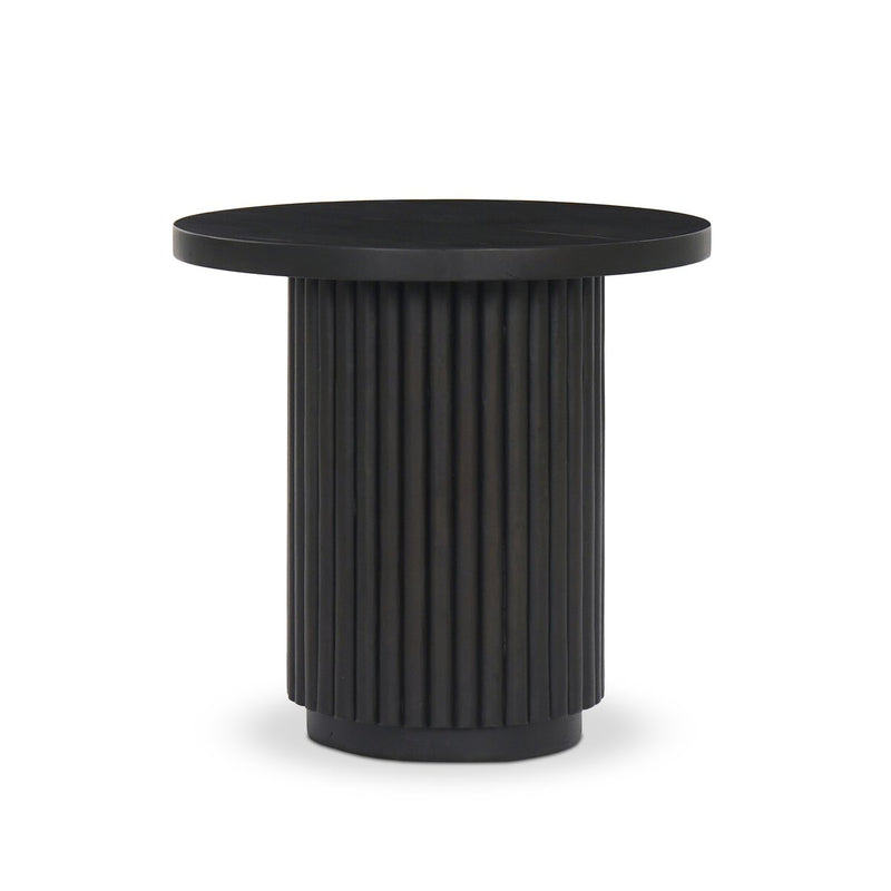 Rutherford End Table - Dark Reclaimed
