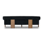 Cairo Sofa - Modern Velvet Smoke