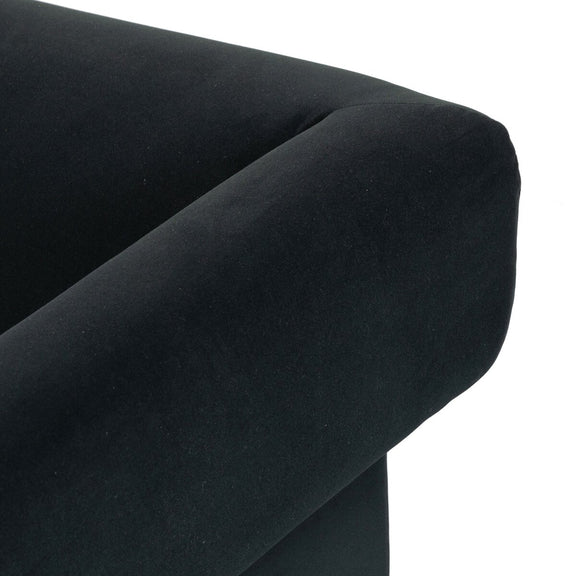 Cairo Sofa - Modern Velvet Smoke