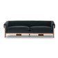 Cairo Sofa - Modern Velvet Smoke