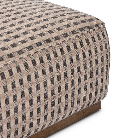 Sinclair Cocktail Ottoman - Firefinch Fawn