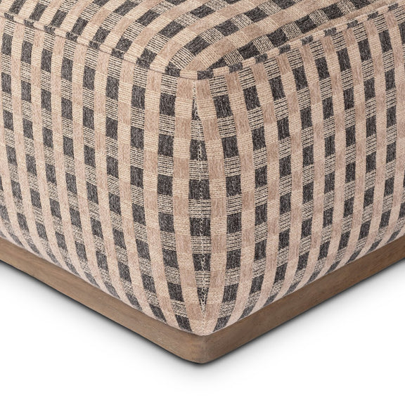 Sinclair Cocktail Ottoman - Firefinch Fawn