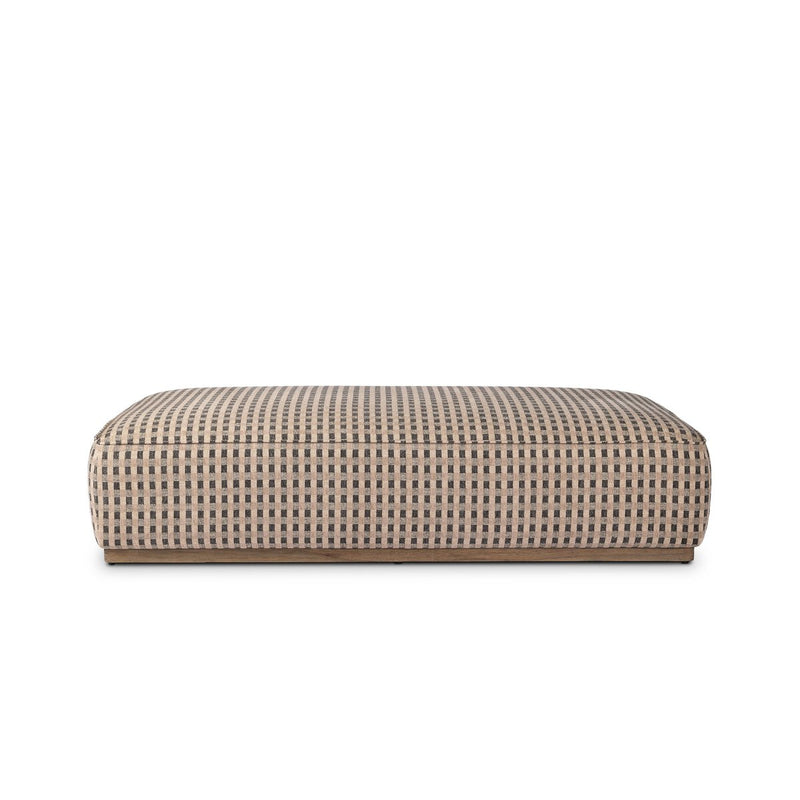 Sinclair Cocktail Ottoman - Firefinch Fawn