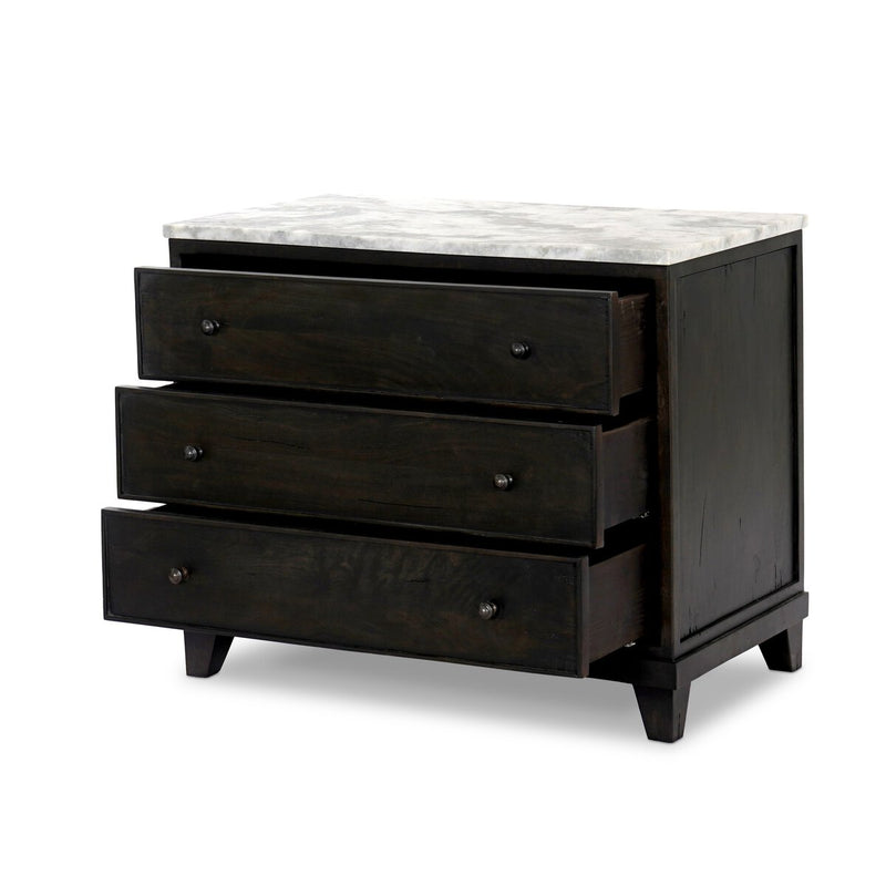 Odette Nightstand - Dark Reclaimed