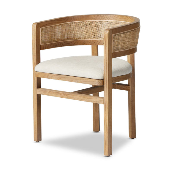 Cordoba Dining Armchair - Bergamo Parchment