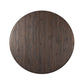 Kerrville Round Dining Table - Burnt Pine Veneer