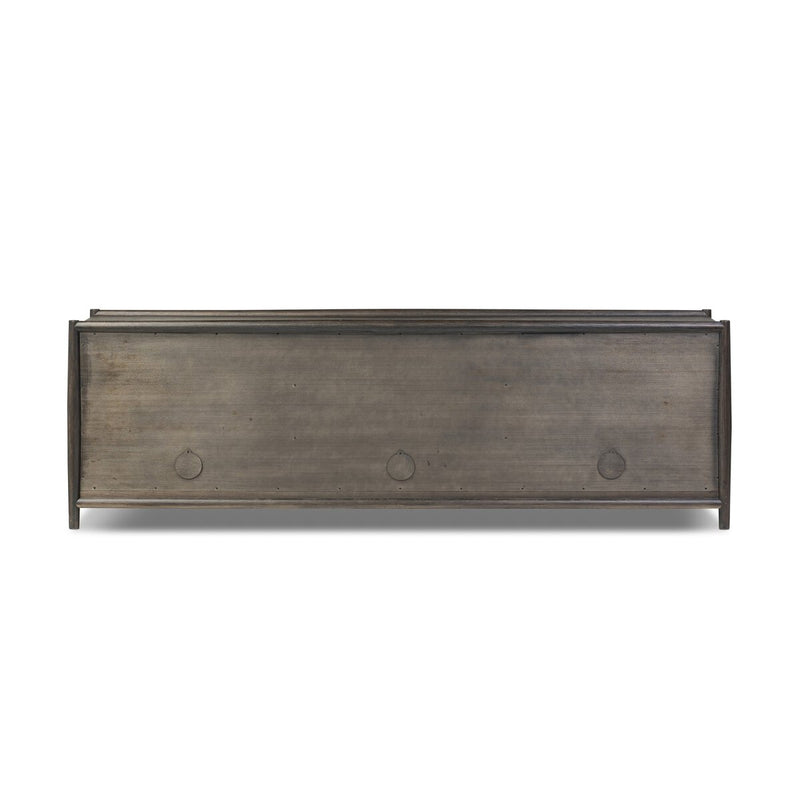 Glenview 6 Door Sideboard - Smoked Black Oak