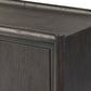 Glenview 6 Door Sideboard - Smoked Black Oak