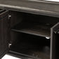 Glenview 6 Door Sideboard - Smoked Black Oak