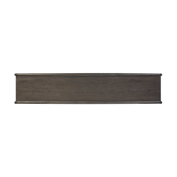 Glenview 6 Door Sideboard - Smoked Black Oak