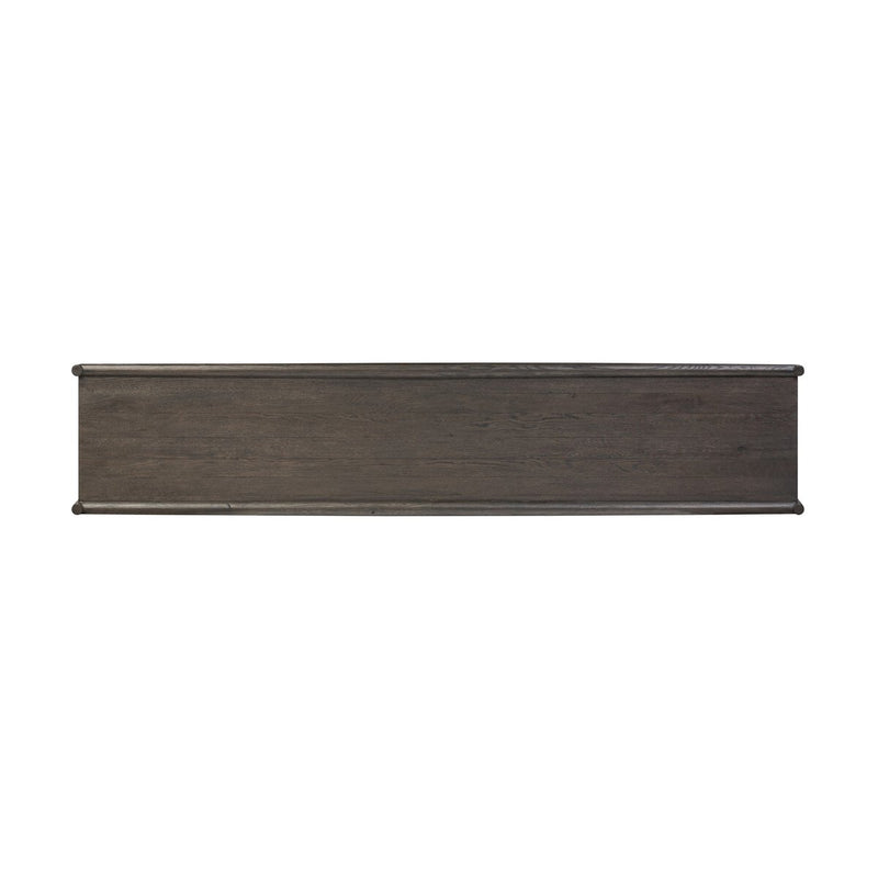 Glenview 6 Door Sideboard - Smoked Black Oak