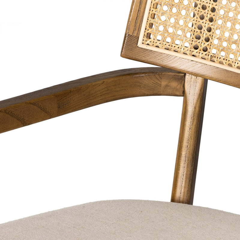 Britt Dining Armchair - Toasted Nettlewood