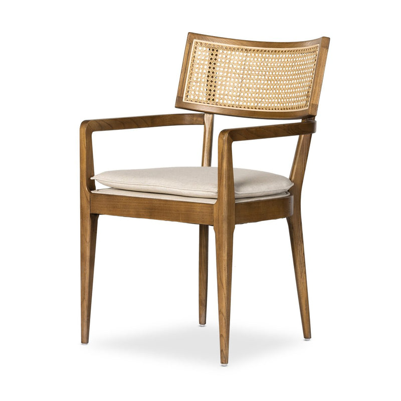 Britt Dining Armchair - Toasted Nettlewood