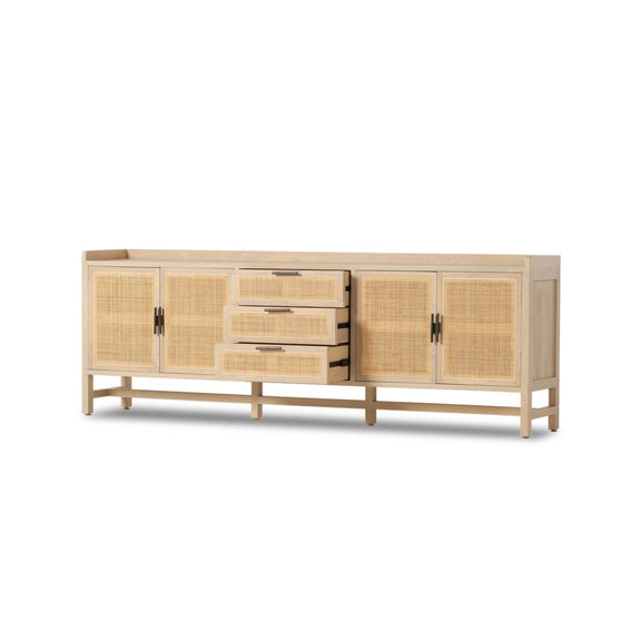 Caprice Sideboard 96" - Natural Cane