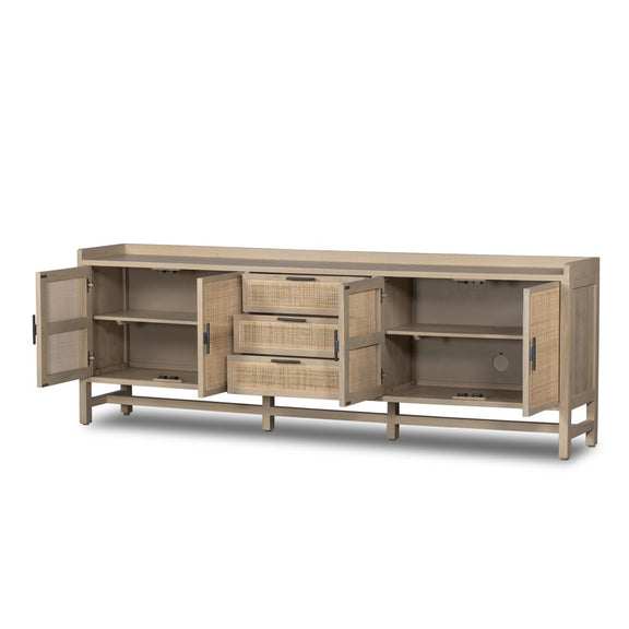 Caprice Sideboard 96" - Natural Cane