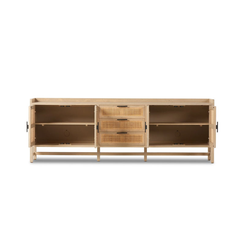 Caprice Sideboard 96" - Natural Cane