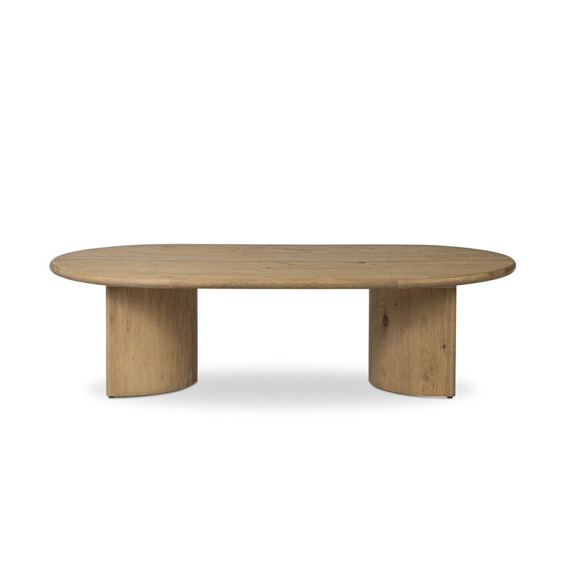Paden Coffee Table - Worn Oak Veneer