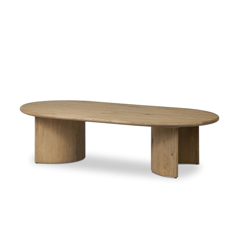 Paden Coffee Table - Worn Oak Veneer