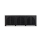 Tilda 6 Door Sideboard - Black Wash Mango