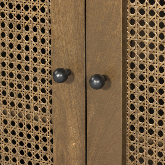 Tilda 6 Door Sideboard - Taupe Mango