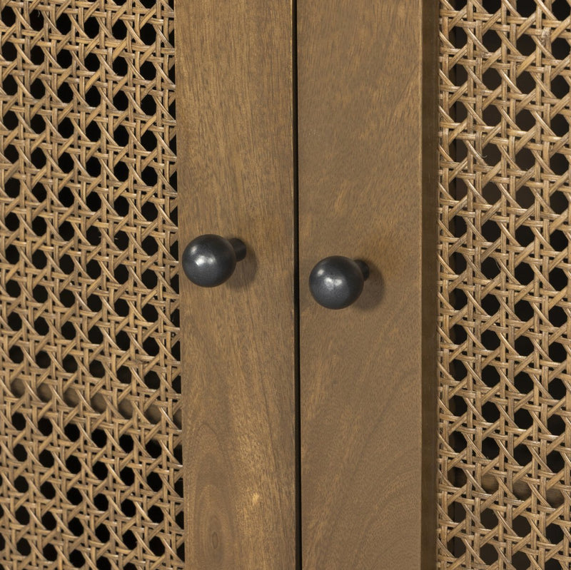 Tilda 6 Door Sideboard - Taupe Mango