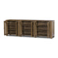 Tilda 6 Door Sideboard - Taupe Mango