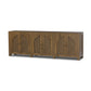 Tilda 6 Door Sideboard - Taupe Mango