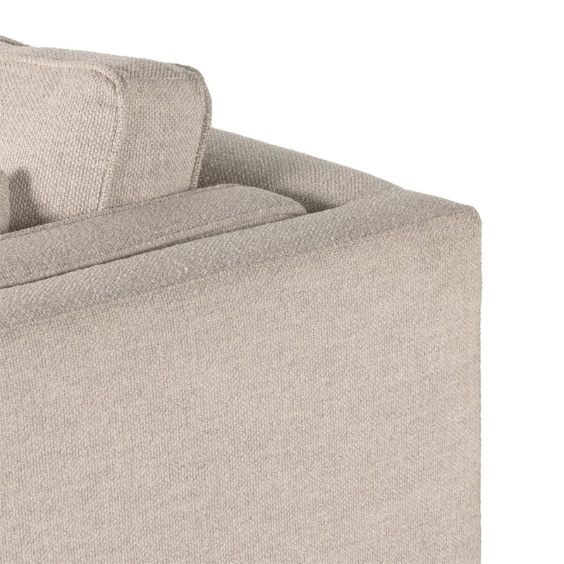 Lawrence 2-Piece Chaise Sectional - Nova Taupe