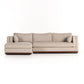 Lawrence 2-Piece Chaise Sectional - Nova Taupe
