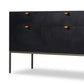 Trey Modular Wide Filing Cabinet - Black Wash Poplar