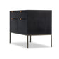 Trey Modular Wide Filing Cabinet - Black Wash Poplar