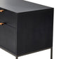Trey Modular Wide Filing Cabinet - Black Wash Poplar