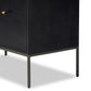 Trey Modular Wide Filing Cabinet - Black Wash Poplar