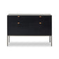 Trey Modular Wide Filing Cabinet - Black Wash Poplar