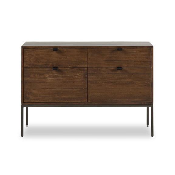Trey Modular Wide Filing Cabinet - Auburn Poplar