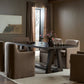 Silverton Dining Table - Sienna Brown Oak Veneer