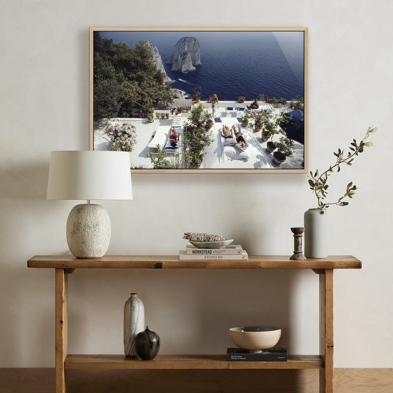 IL Canille by Slim Aarons - White Oak Floater