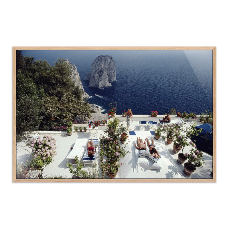 IL Canille by Slim Aarons - White Oak Floater