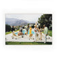 Palm Springs Party by Slim Aarons - White Maple Floater