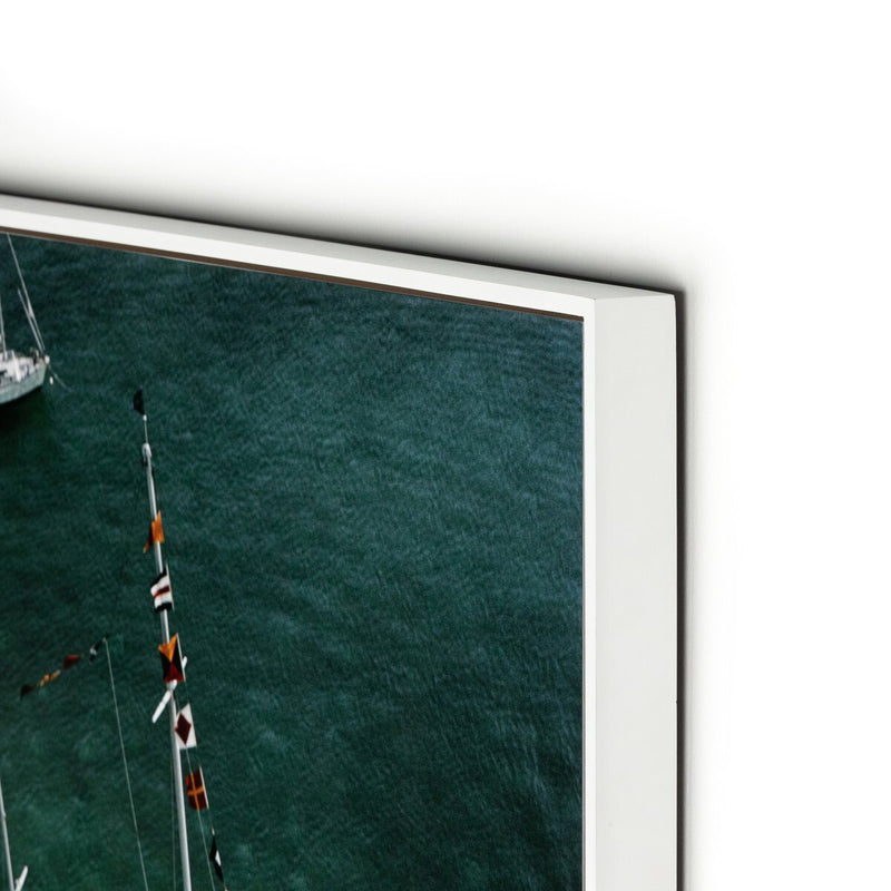 Charter Ketch by Slim Aarons - White Maple Floater
