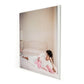 Joan Collins Relaxes by Slim Aarons - White Maple Floater