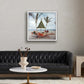 Palm Beach Idyll by Slim Aarons - White Maple Floater