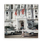 Carlton Hotel by Slim Aarons - White Maple Floater