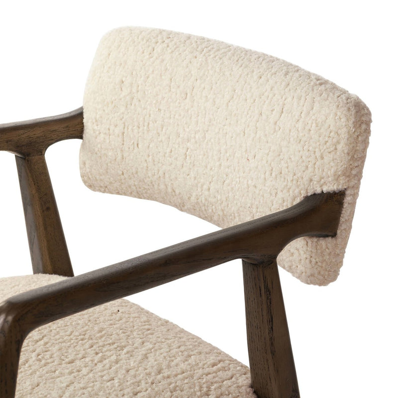 Tyler Dining Armchair - Sheepskin Natural