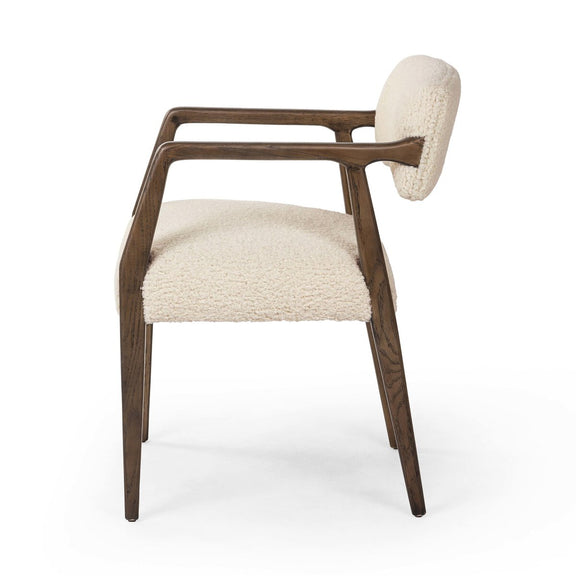 Tyler Dining Armchair - Sheepskin Natural