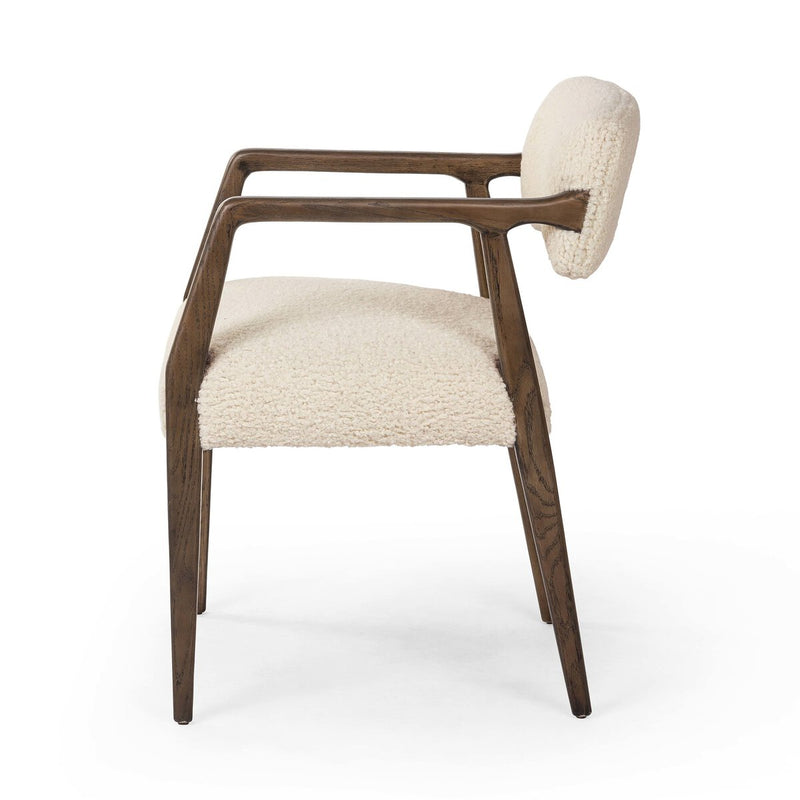Tyler Dining Armchair - Sheepskin Natural