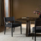 Ferris Dining Armchair - Palermo Black