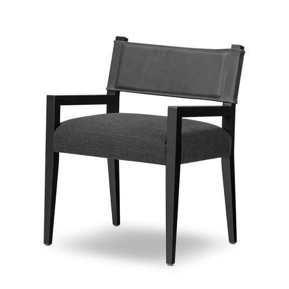 Ferris Dining Armchair - Palermo Black