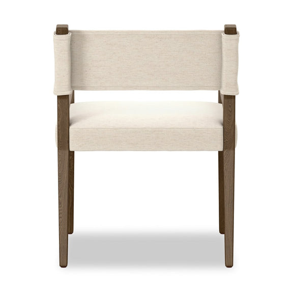 Ferris Dining Armchair - Crypton Nomad Snow